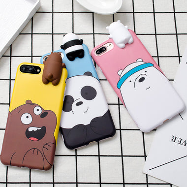 3D Cute Cartoon Phone Cases