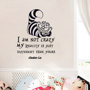 Cheshire Cat Wall Sticker