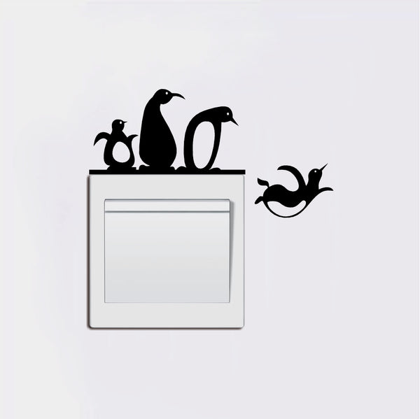 Creative Penguins Switch Sticker