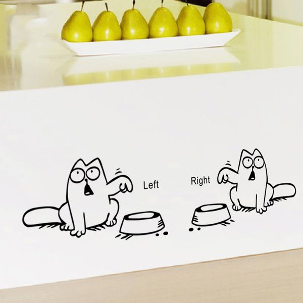Amusing Cat Wall Sticker