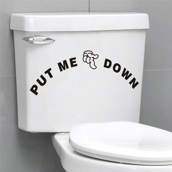 Selected Novelty Toilet Stickers