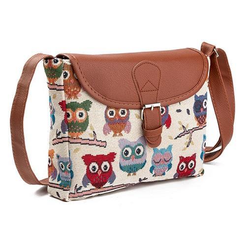 Summer Canvas Flap Bag